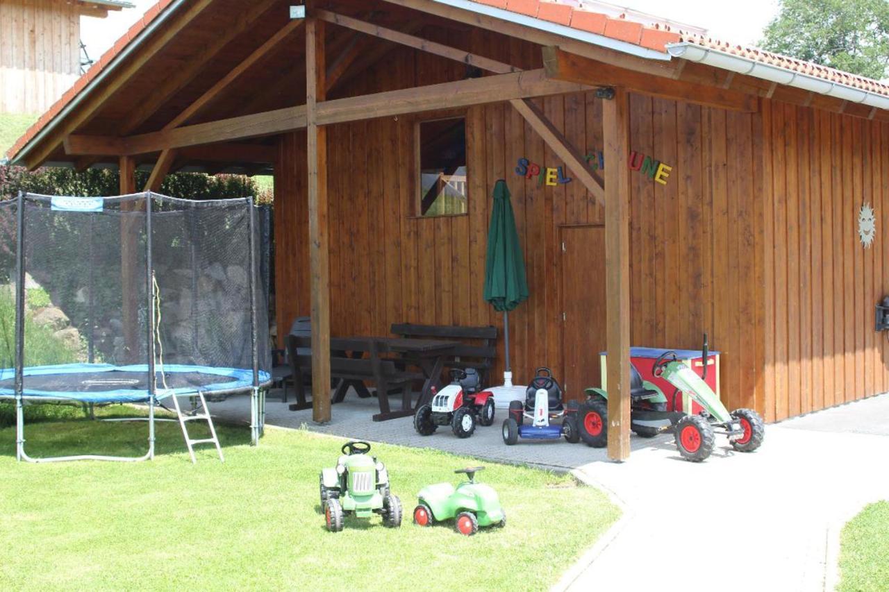 Ferienwohnungen Holzferienhaeuser Leithenwald Zwiesel Exteriér fotografie