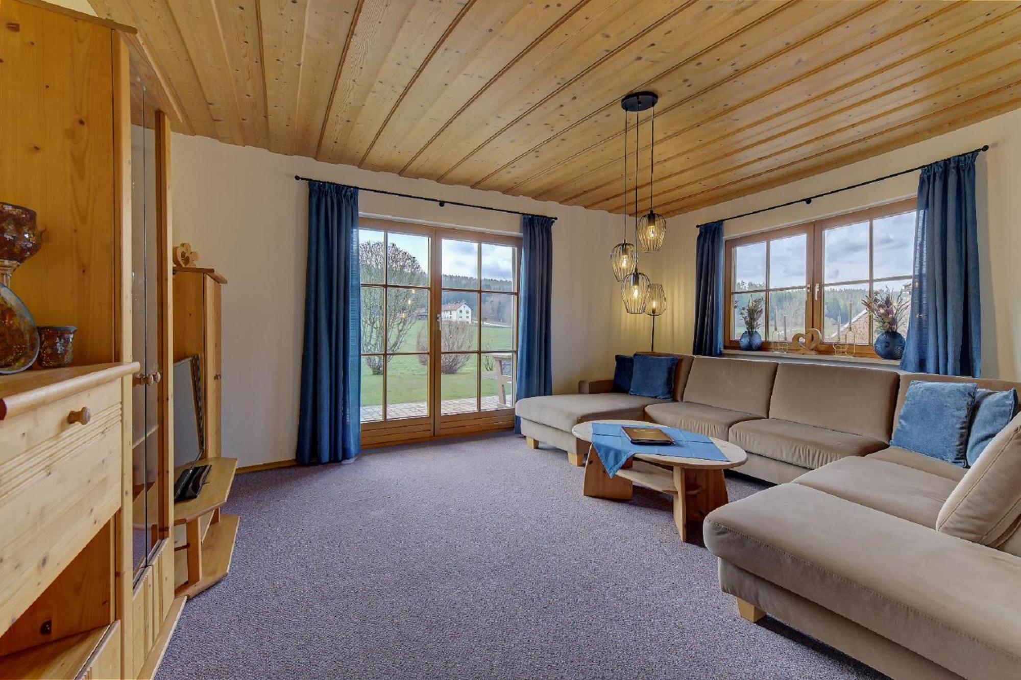 Ferienwohnungen Holzferienhaeuser Leithenwald Zwiesel Exteriér fotografie