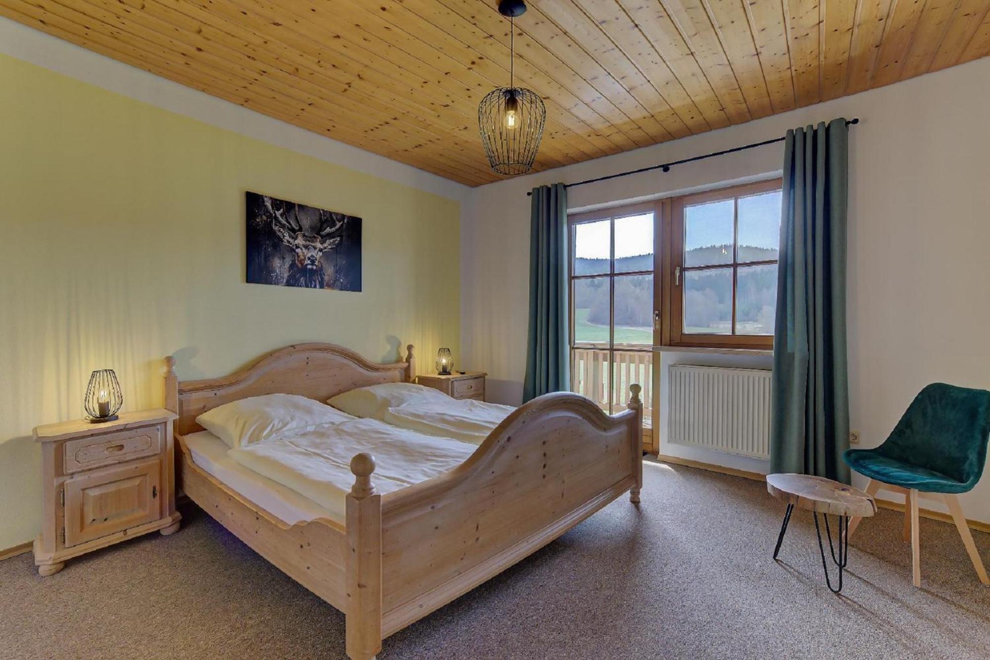 Ferienwohnungen Holzferienhaeuser Leithenwald Zwiesel Exteriér fotografie
