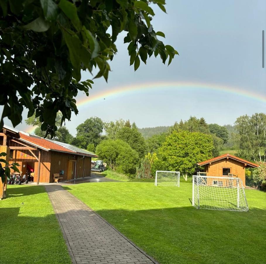 Ferienwohnungen Holzferienhaeuser Leithenwald Zwiesel Exteriér fotografie